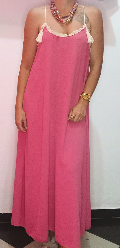 Vestido borlon