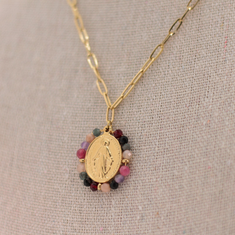 Collar la Milagrosa colores